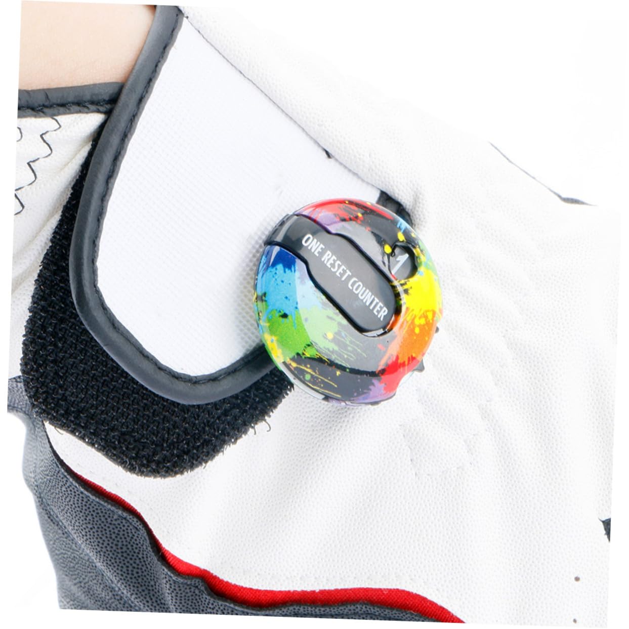 Didiseaon 4 Piezas Clip De Guante De Anotador Mini Contador De Puntos De Golf Clip para Sombrero De Nivel De Golf Vistoso Plastico Abs