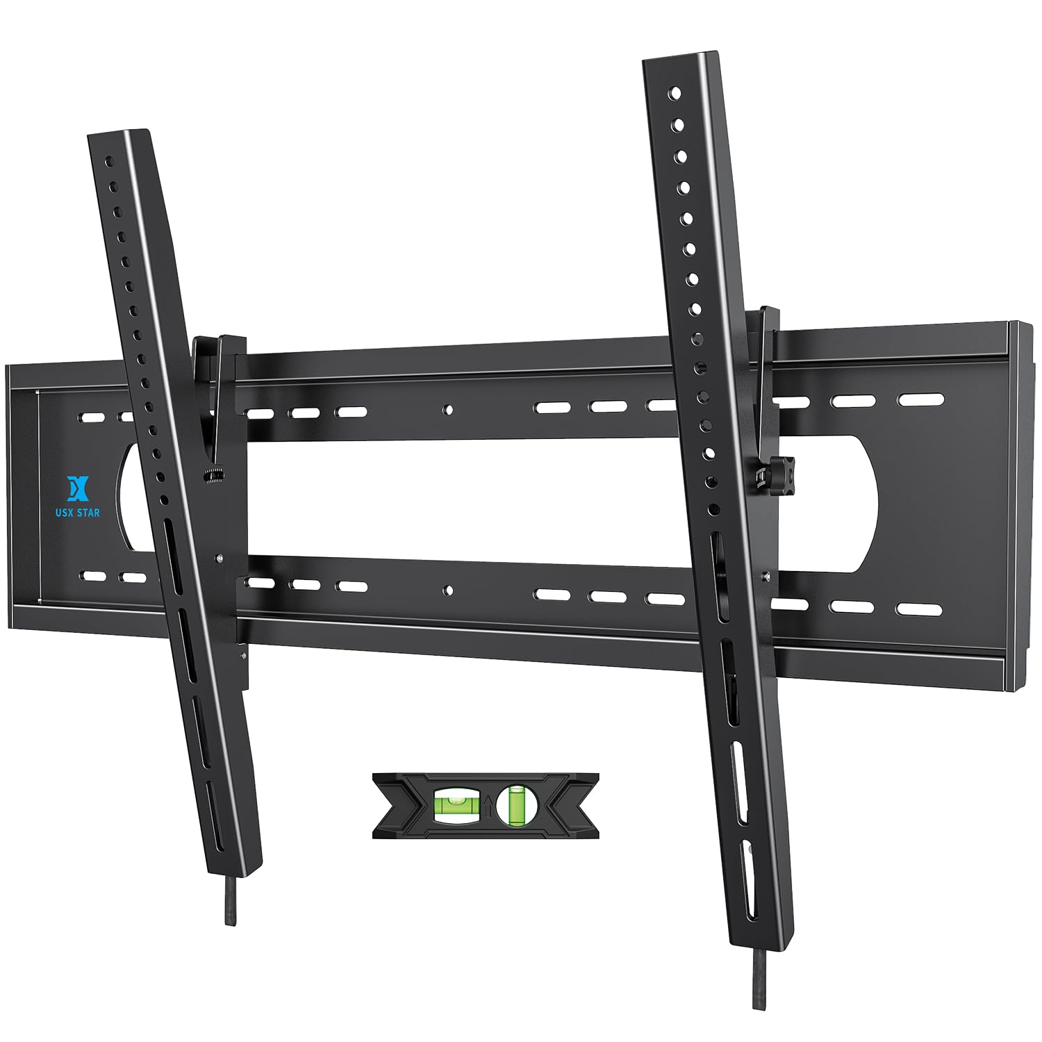 85 86 98 100 inch Heavy Duty Tilt TV Wall Mount Bracket for 65-120 inch Large TVS Up to 220LBS, Tilting TV Mount, Max VESA 900×600mm, 16/18/24/32" Studs, Fit Most 65+ 75+ 120 TVs