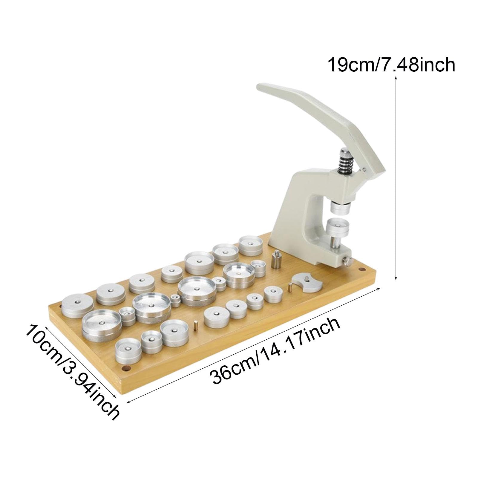 Uhrenpresswerkzeug Set, Batteriewechselwerkzeug, Hochleistungs Aluminium Uhrmacherwerkzeug, Gehäuseöffner, Reparaturzubehör