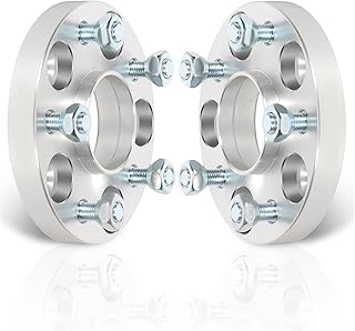 ECCPP Replacement for 20mm Hubcentric Wheel Spacers 5x114.3mm 5 Lug 20mm 5x4.5 to 5x4.5 64.1mm fits for Honda Accord Civic CR-Z CR-V Element Odyssey Pilot S2000 Prelude| Acura Series with 12x1.5 Studs