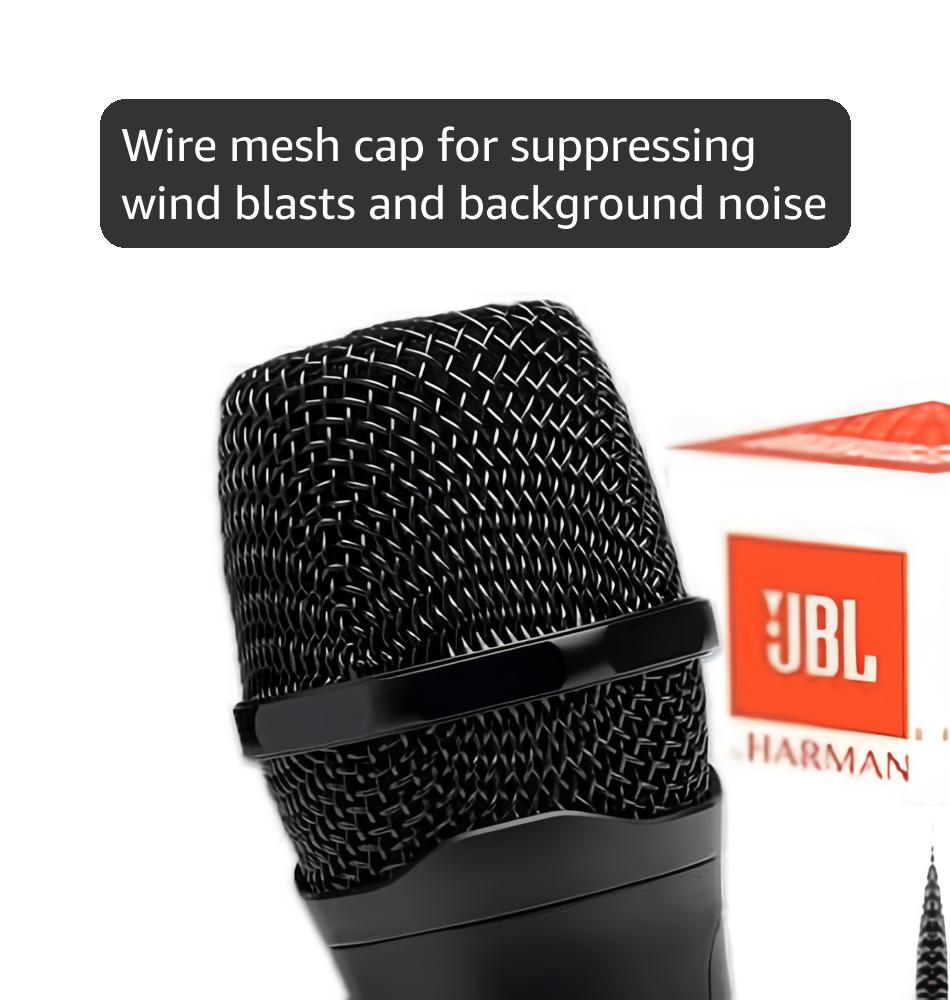 JBL PBM100 Wired Dynamic Vocal Microphone with 6.3 to 3.5 mm Plug