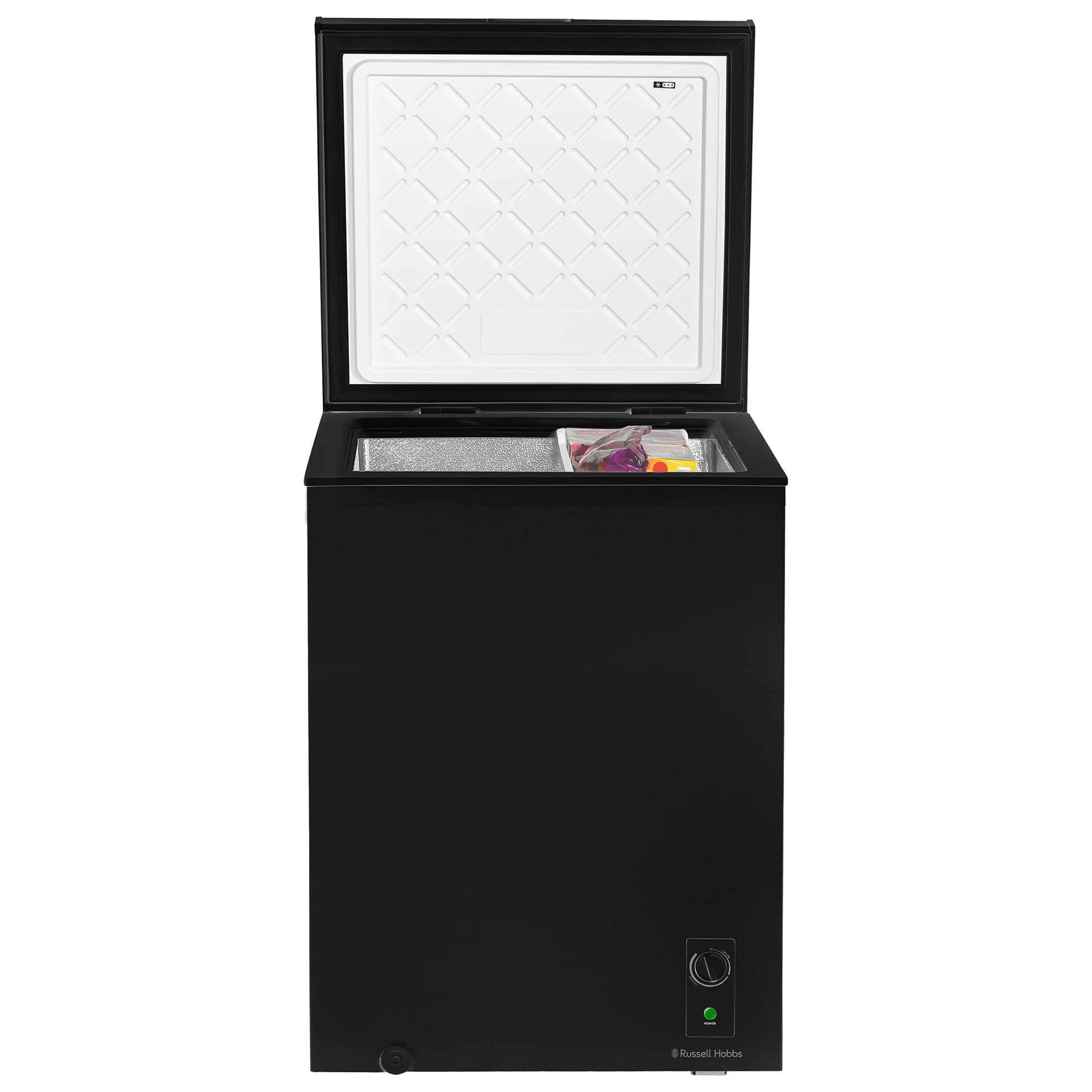 Russell Hobbs White Chest Freezer 198L Freestanding with 5 Year Warranty, Adjustable Thermostat, Chill or Freeze Function, 4 Star Freezer Rating & Suitable for Outbuildings & Garages RH198CF0E1W — view 46