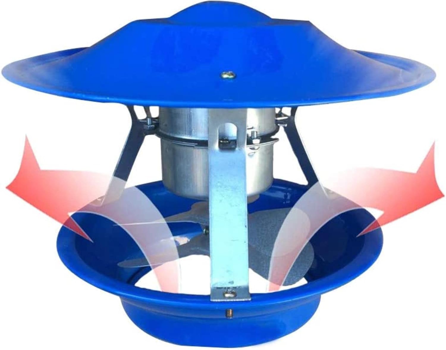 DARZYS Electric Chimney Smoke Extractor, Fireplace Ventilation