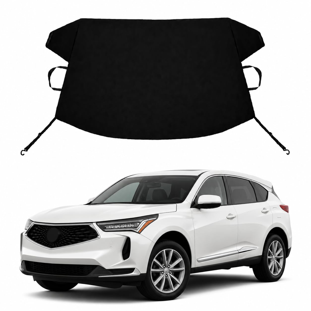 TLX Custom Windshield Cover for Ice and Snow ACU-ra RDX Heavy Duty 600D Oxford Fabric Windshield Protector Fit Waterproof Frost Snow Cover Winter Car Accessories