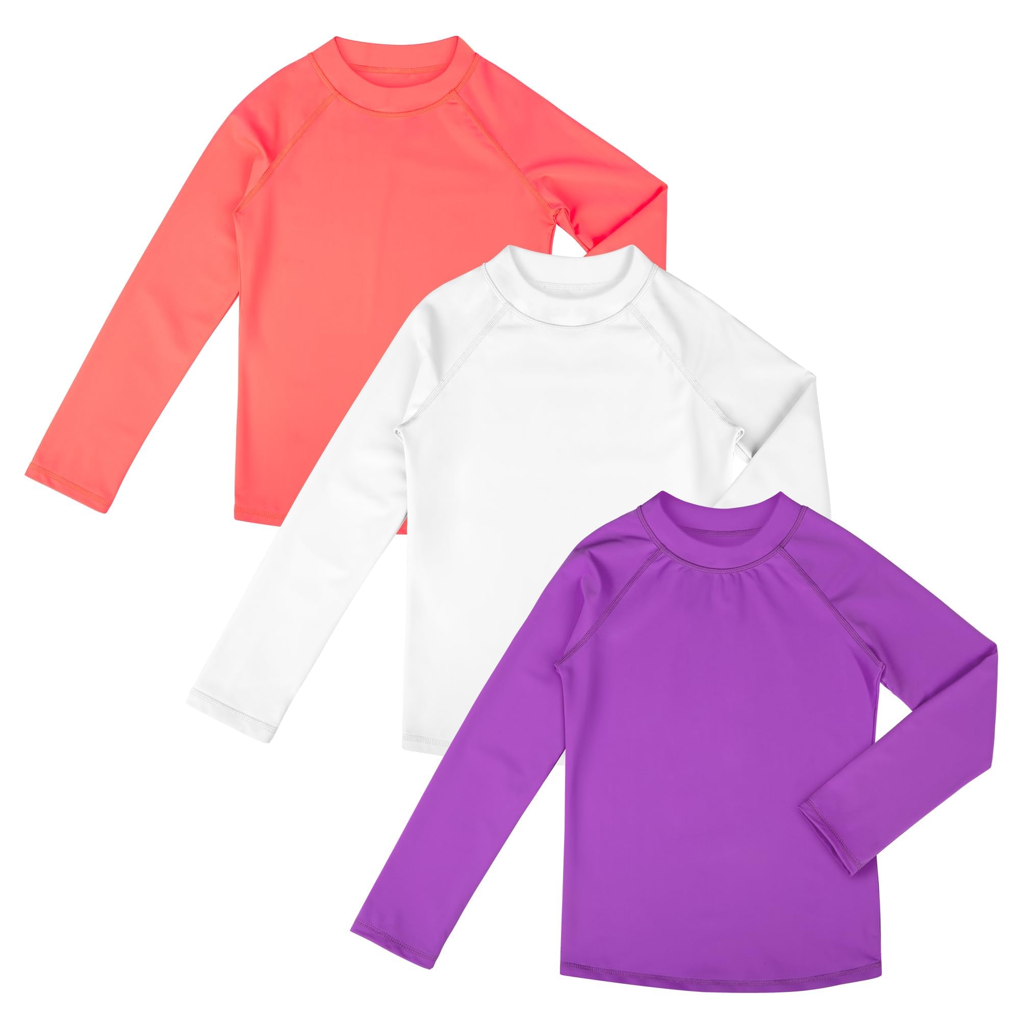 BIG ELEPHANT Kids Rash Guard Swim Shirt UPF 50+ Long Sleeve BIG ELEPHANT Kids Rash Guard Swim Shirt UPF 50+ Long Sleeve