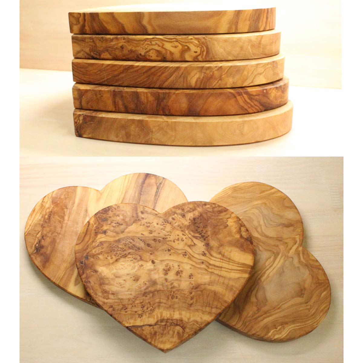 まな板ファンタジー。オリーブウッドカッティングボード/ナチュラル大