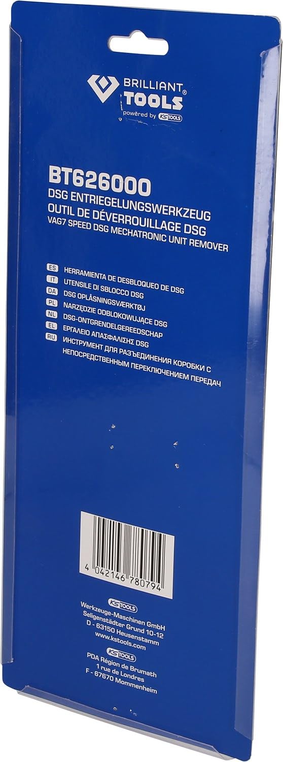 BRILLIANT TOOLS BT626000 Outil de déverrouillage [Powered by KS TOOLS] | Outil de déverrouillage pour DSG VAG
