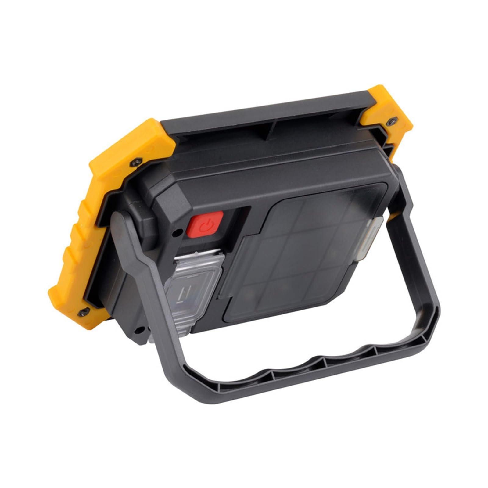 Reflektor LED, Światło Halonowe LED 10W Robocze COB Chip Reflektor Zewnętrzny Oświetlenie Ostrzegawcze USB Ładowane(With 18650 battery)