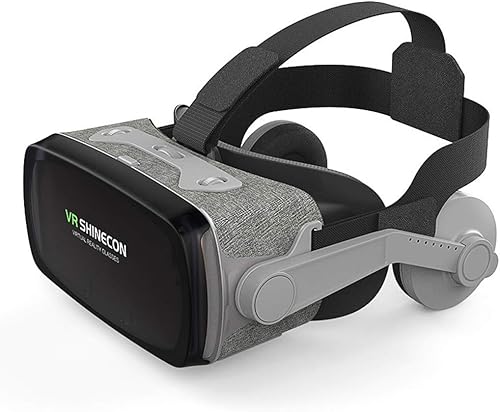 LJ2 Cuffie VR Cuffie per Realt virtuale con Cuffie Stereo Supporto per utenti miopia Ampio Angolo Visione 110 Compatibile con Smartphone 4 7-6 1 Pollici LJ2 Cuffie VR Cuffie per Realt virtuale con Cuffie Stereo Supporto per utenti miopia Ampio Angolo Visione 110 Compatibile con Smartphone 4 7-6 1 Pollici