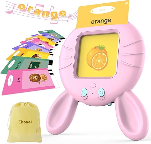Tarjetas flash parlantes para niños y niñas de 3, 4, 5, 6 años