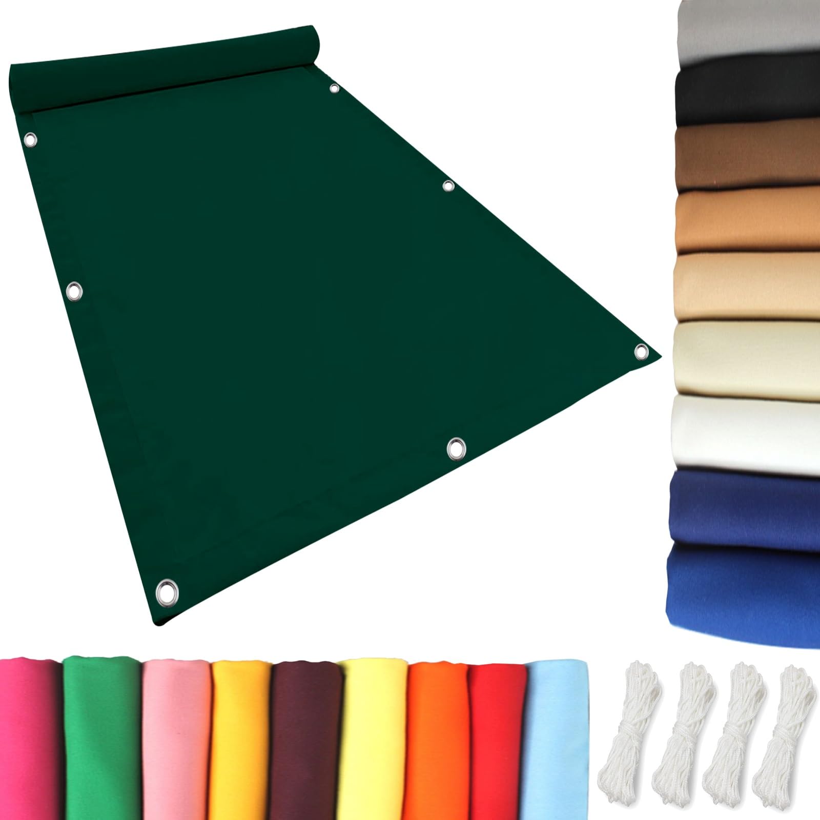 Voile d'ombrage carré pour jardin et pergola : votre coin de fraîcheur
