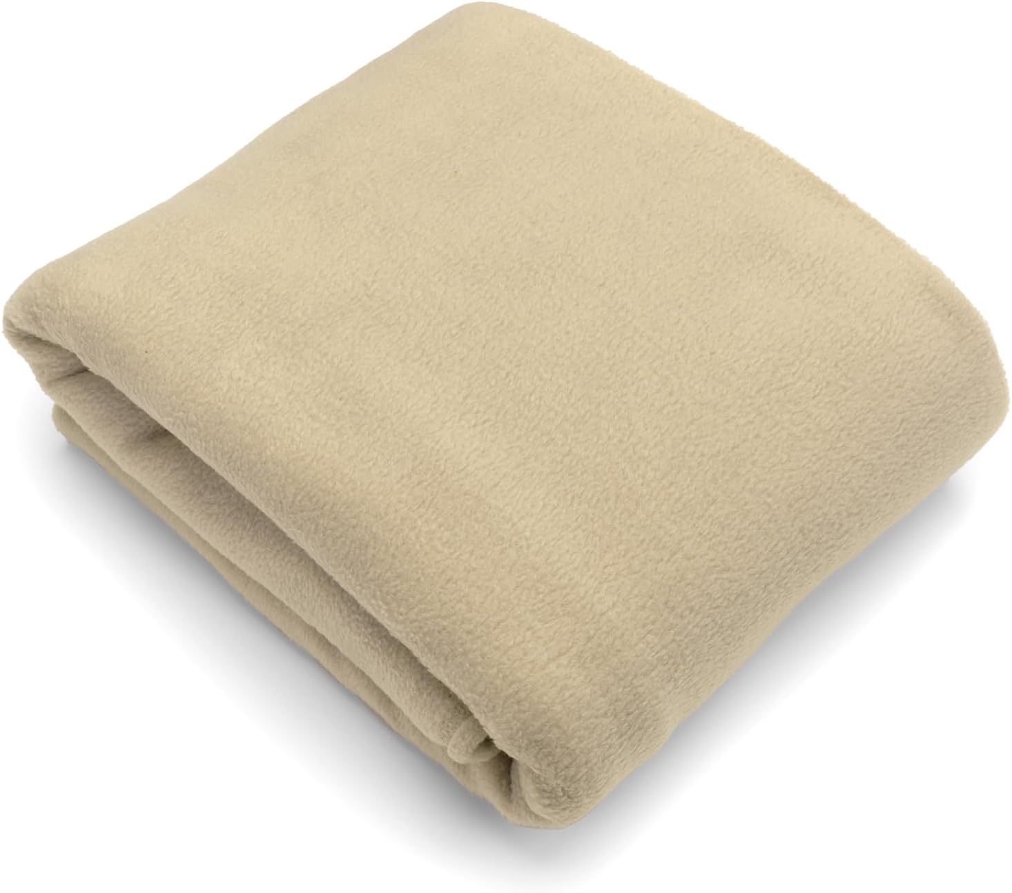 Pico Textiles 4 Yards Bolt - Taupe Solid Fleece Fabric - Solid Color Fleece Fabric - Sold by The Bolt - Variety of Colors - Ideal for Sewing Projects, Scarves, No Sew Fleece Throws and Tie Blankets.
