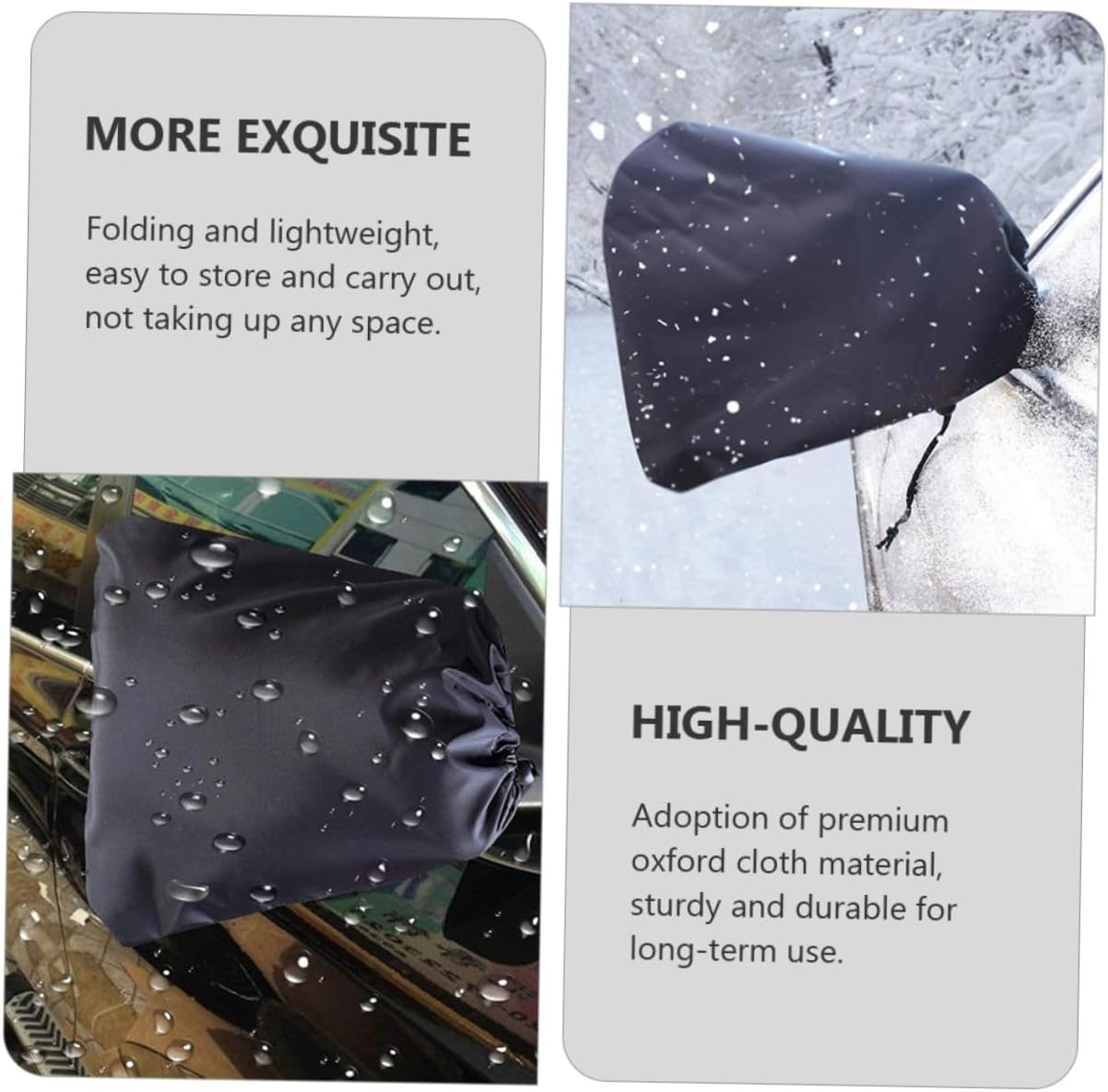 Rearview Mirror Guard Covers Rearview Mirror Shield Oxford Easy Install