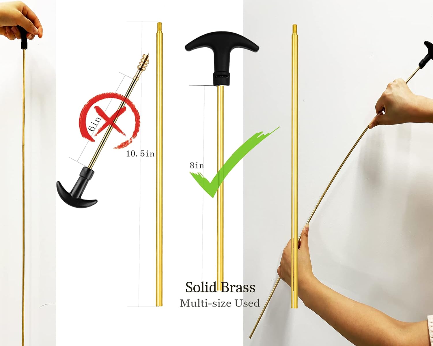 Gun Cleaning Kit 9mm/38/.357/.22 /.40/.45/.270/7mm/.30/8mm Caliber image 4
