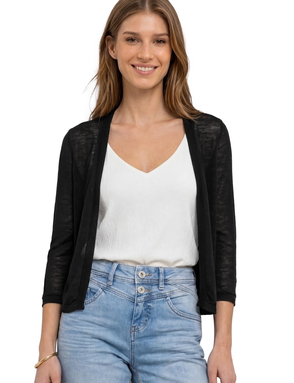 Street One 3/4-Arm Jacke offene Passform