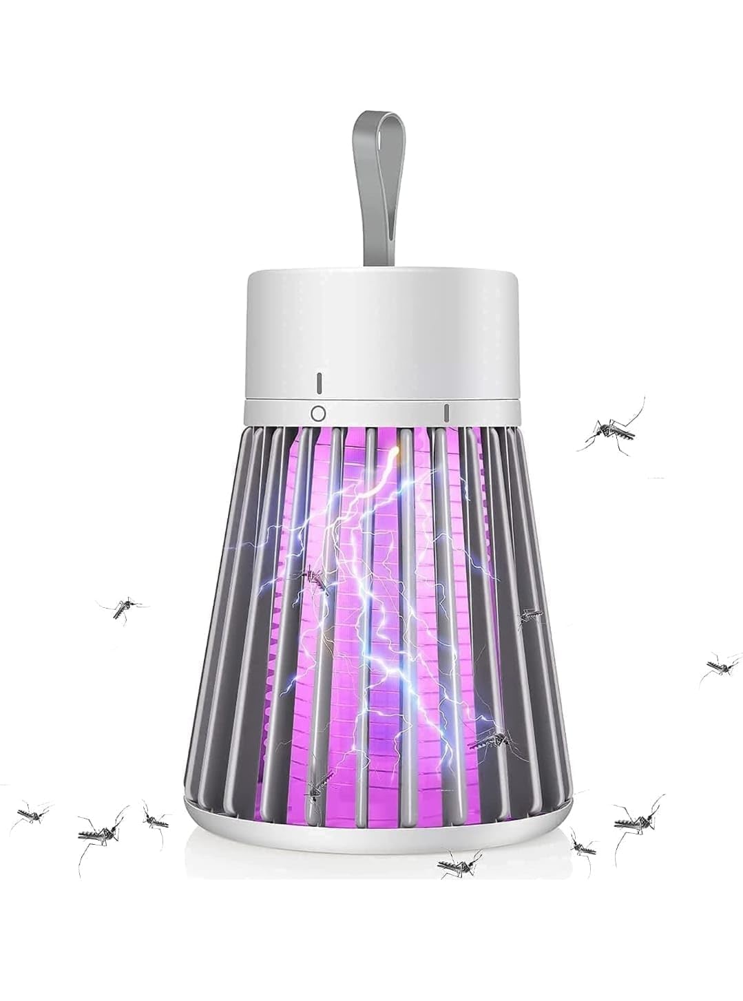 Mosquito Insect Bug Zapper Trap Killer LED Lamp, Electronic Mosquito Killer Machine Trap Lamp Mosquito Killer Lamp for Home,Electric Machar Mosquito Killer lamp Machine (R-Green)-image-36