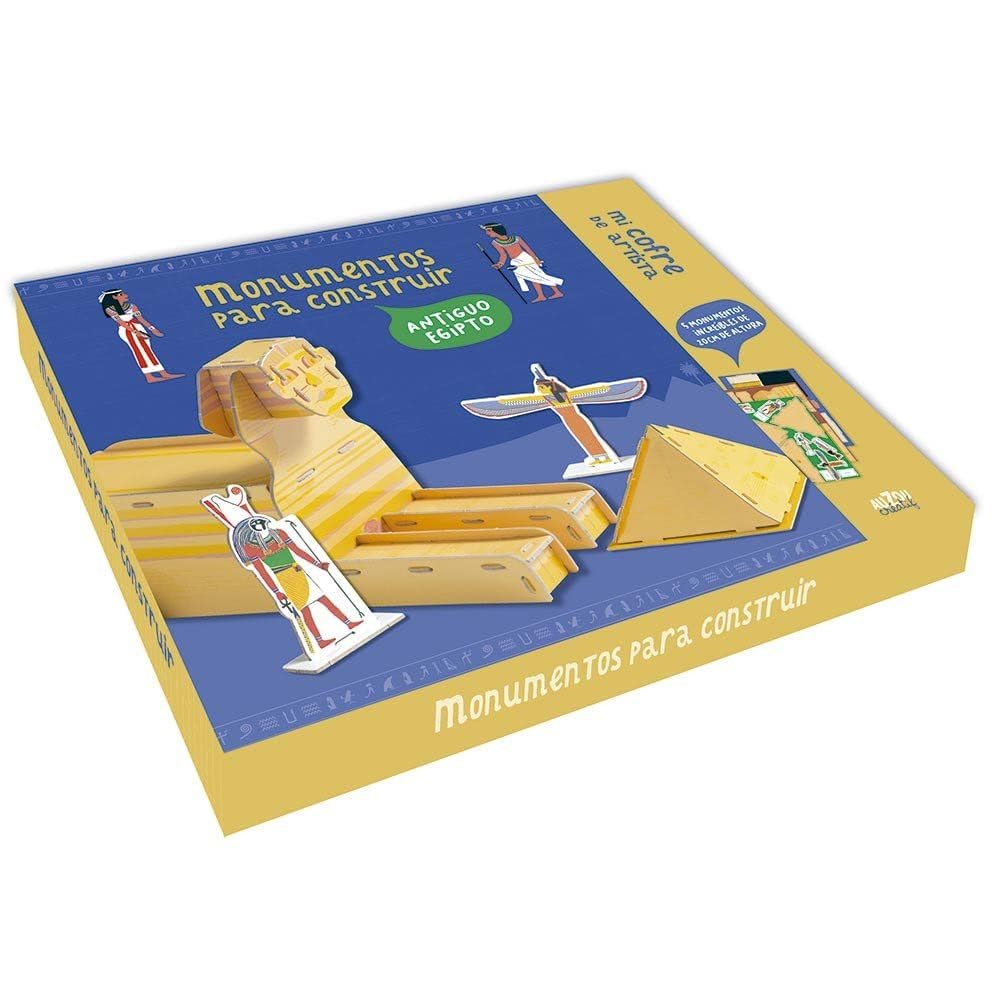 MONUMENTOS PARA CONSTRUIR. ANTIGUO EGIPTO (MANUALIDADES CREATIVAS)