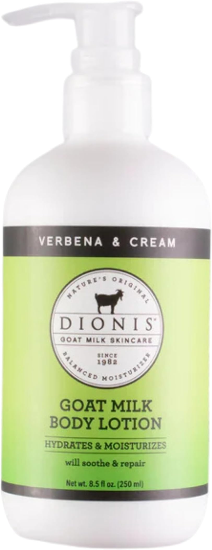 Dionis Goat Milk Skincare Lotion (Verbena & Cream, 8.5 oz)