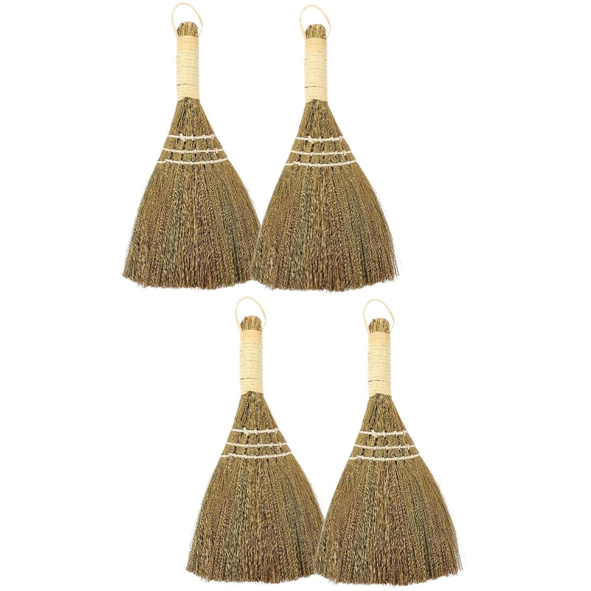 FOMIYES 4 Pcs Kitchen Cleaning Broom Small Broom Home Cleaning Tool Desktop Broom Desk Cleaning Brush Mini Broom Manual Broom Cleaning Supplies Desk Cleaning Broom Household Brooms