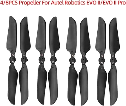 SeiZed Propellers For Autel Robotics EVO II/EVO II Pro Quick Release Blade Prop Paddle Replacement Wing Fans Spare Parts Accessories (Color : 2pair)
