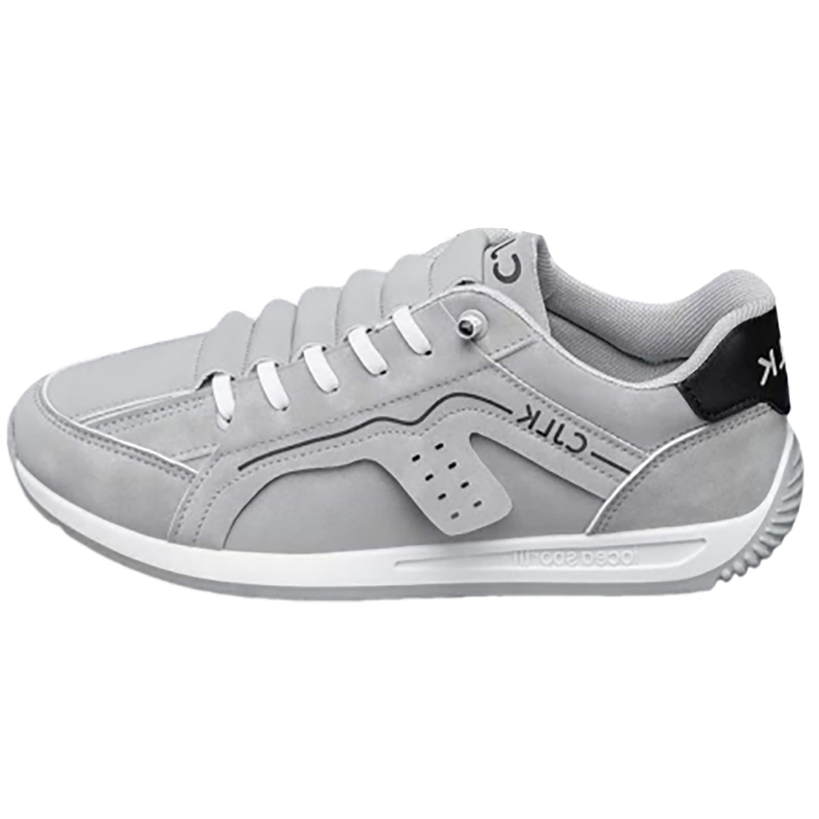 Herren Schuhe Sneaker Joggingschuhe Herren Einfarbige Skaterschuhe Modische Turnschuhe Camping Walkingschuhe Atmungsaktiv Sportschuhe Flache Sohle Fitnessschuhe