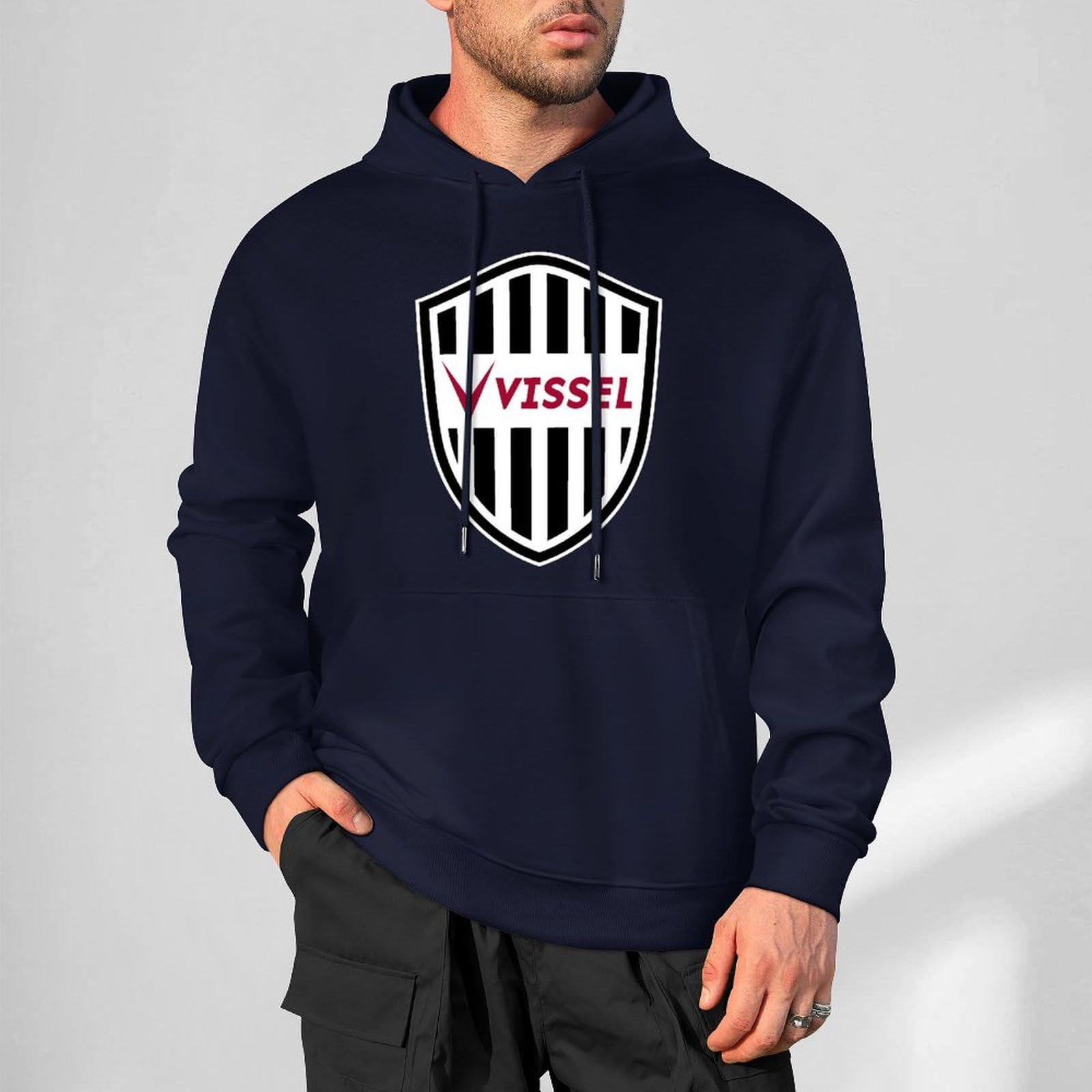 ヴィッセル神戸 パテッドジャケット 刺繍ロゴ サイズL 00s Amazon.co