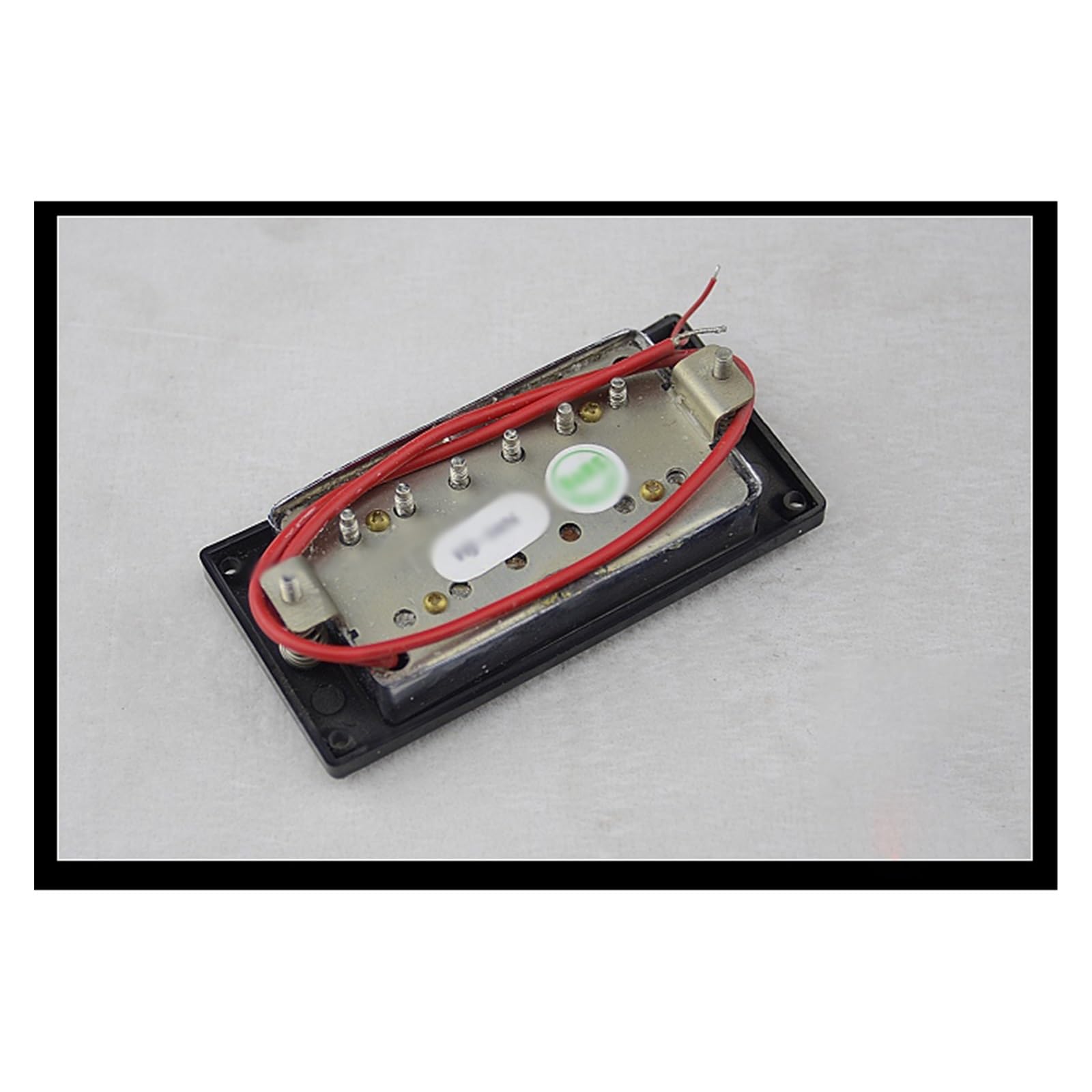 Gitara Elektryczna Srebrna Okładka Zamknięta Mini Alnico Magnes Humbucker Pickup Zestaw Przetwornik do Gitary Elektrycznej