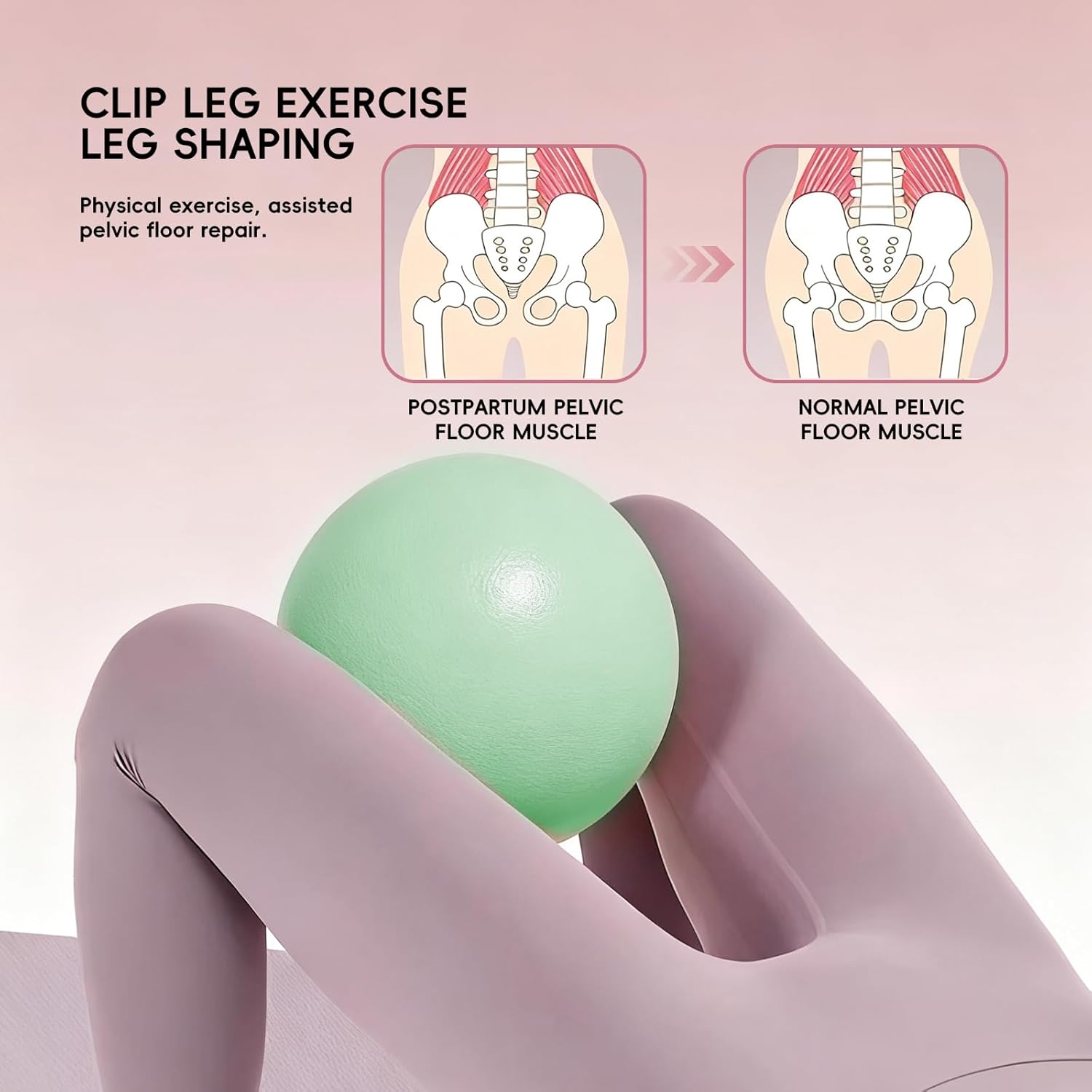 9-Inch Soft Exercise Ball for Pilates, Yoga and Core Training, Anti-Burst Mini Fitness Ball for Balance, Strength & Physical Therapy - Image 5