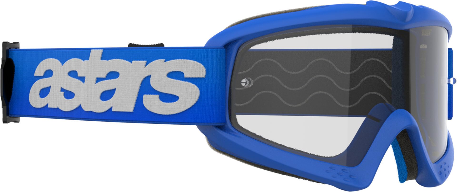 Alpinestars Vision Blaze Clear Occhiali da motocross giovanili