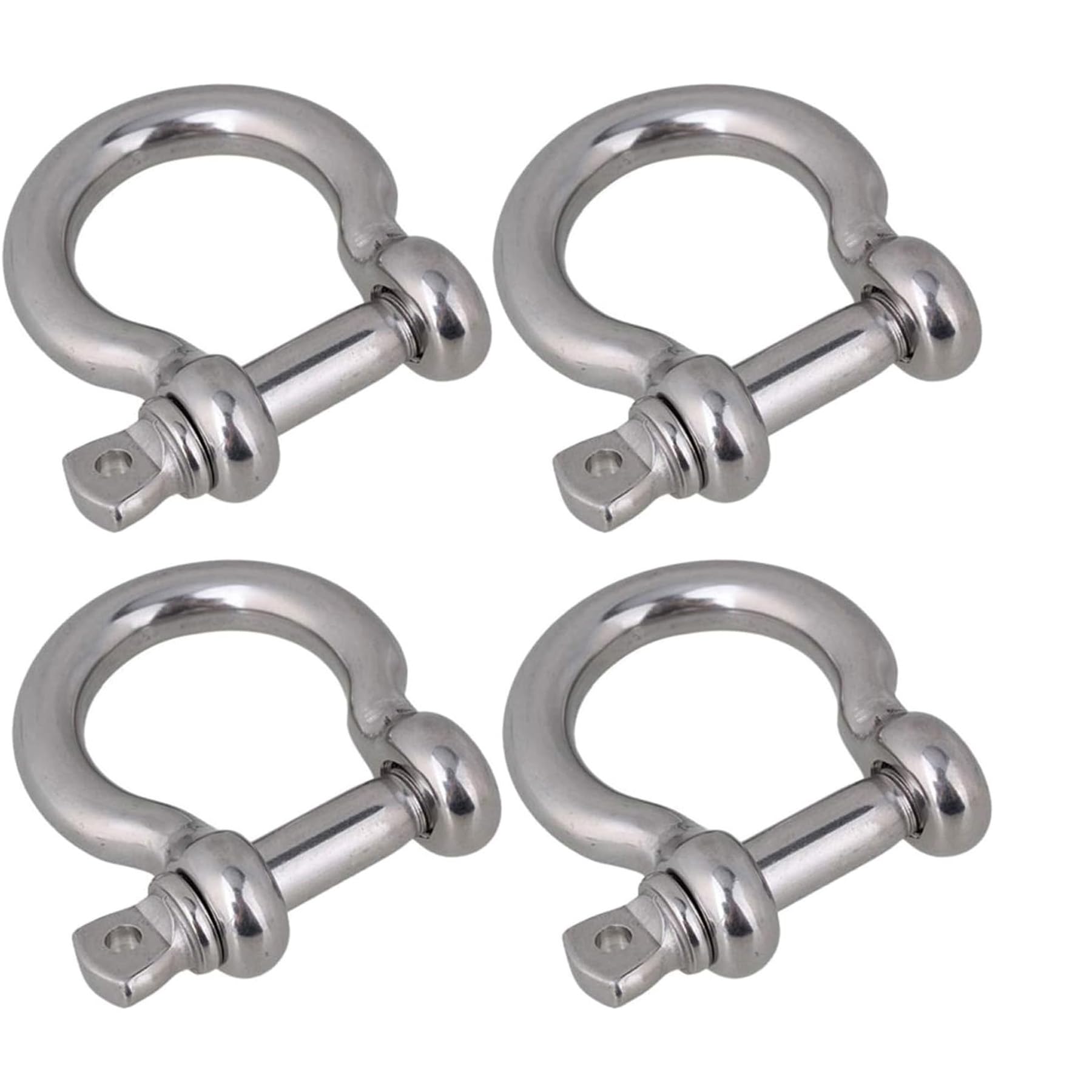 SHENGHUISS Ancora D Grillo in Acciaio Inox 316 Marine Hardware Barca Ancoraggio Bow Dee Anello Forgiato Grillo