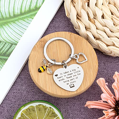 Bomeon Teacher Gifts Teacher Keychain Valentines Day Gifts For Teachers From Kids Students Graduation Gifts Thank You Gifts Teacher Appreciation Gifts Thanksgiving Gifts For Teachers Christmas Gifts thumb #4
