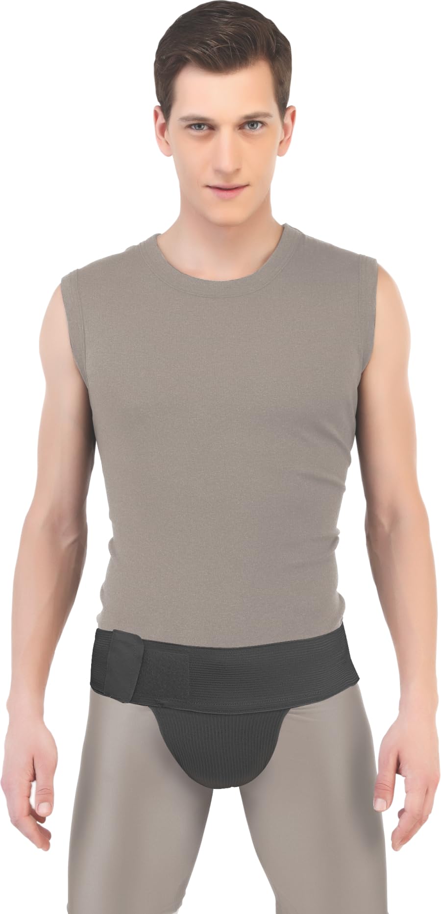 Flamingo Scortal Support | Helps to Relieve Pain, Discomfort, Strain of Inflamed or Sagging Testicles | Black | Large-picture-19