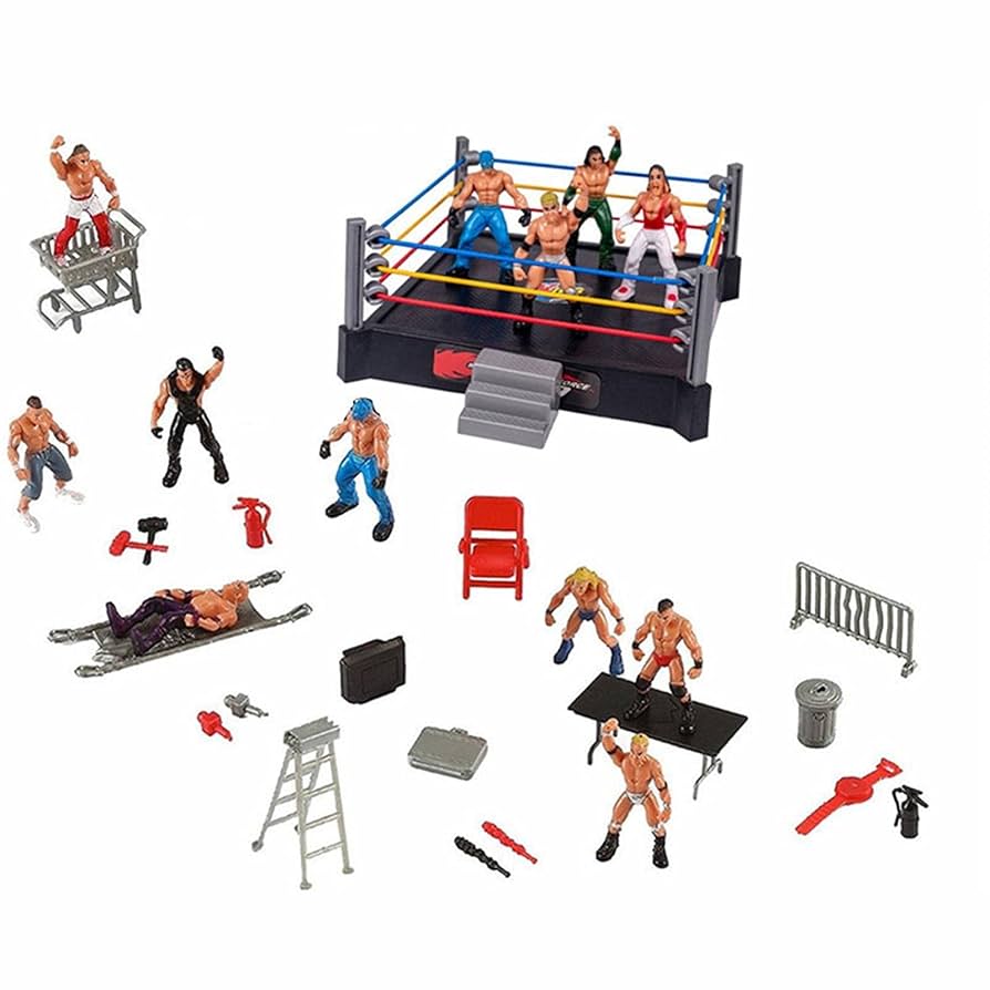 WWF レスリングフィギュア 6体セット WWE Series 45 - Complete
