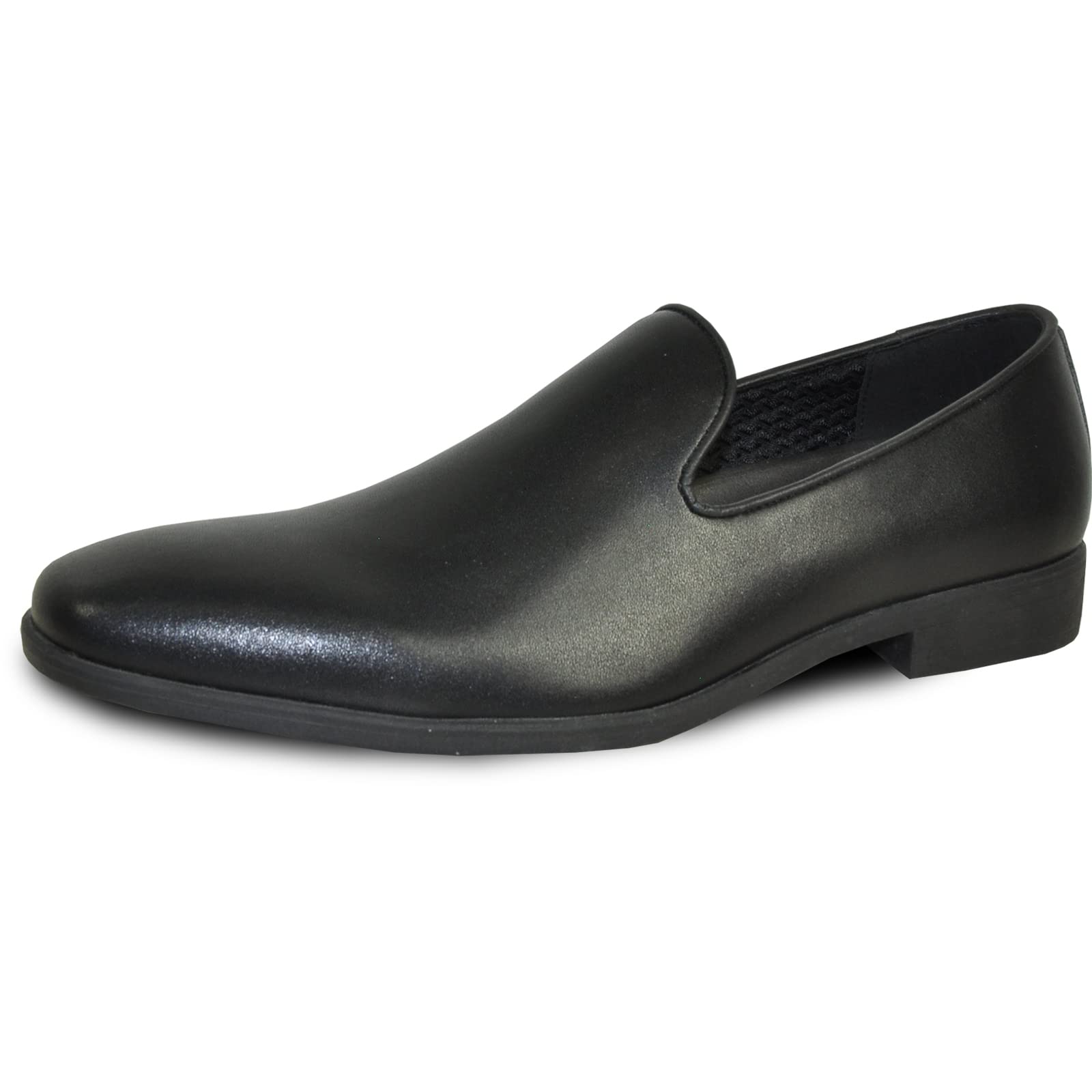 VANGELO Men Dress Shoe Vallo-3 King-5 Loafer Slip-on Formal Tuxedo Prom Wedding Ortholite Insole Medium and Wide Width