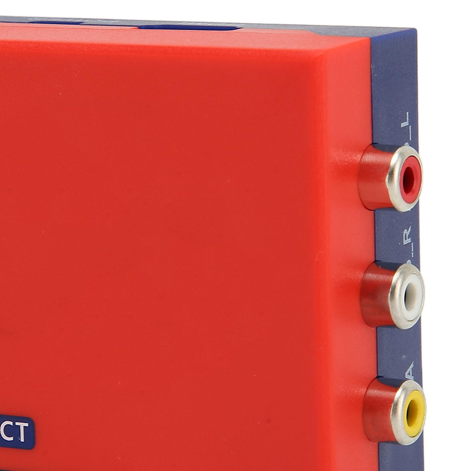 RetroScaler2X Convertitore Adattatore Interfaccia Multimediale da AV a HD per Giochi retrò, Upscaler Latenza 480p/576p, Compatibile con Console NTSC/PAL, Blu (rosso)