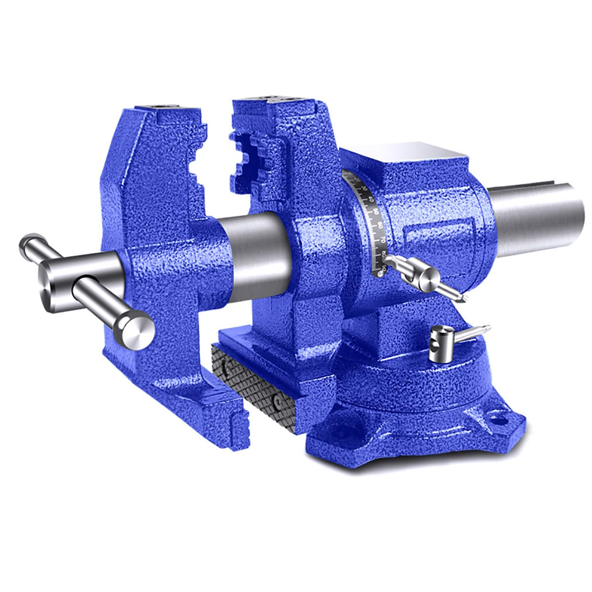 vice, 4"/5" Ductile Iron Bench Vise W/Bolts(5in)