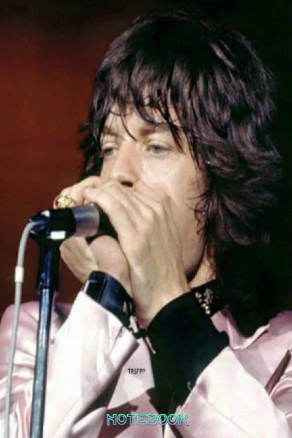 Notebook : Mick Jagger Notebook Journal Daily Planner | Gift For Fans | Christmas , Thankgiving Notebook #775