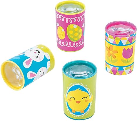 Fun Express Easter Prisms – Colorful Kaleidoscope & Prism Toys for Easter Parties – Classroom Rewards Holiday Celebrations or Easter Baskets – Party Favors Assorted – 24 Pieces - Multicolor