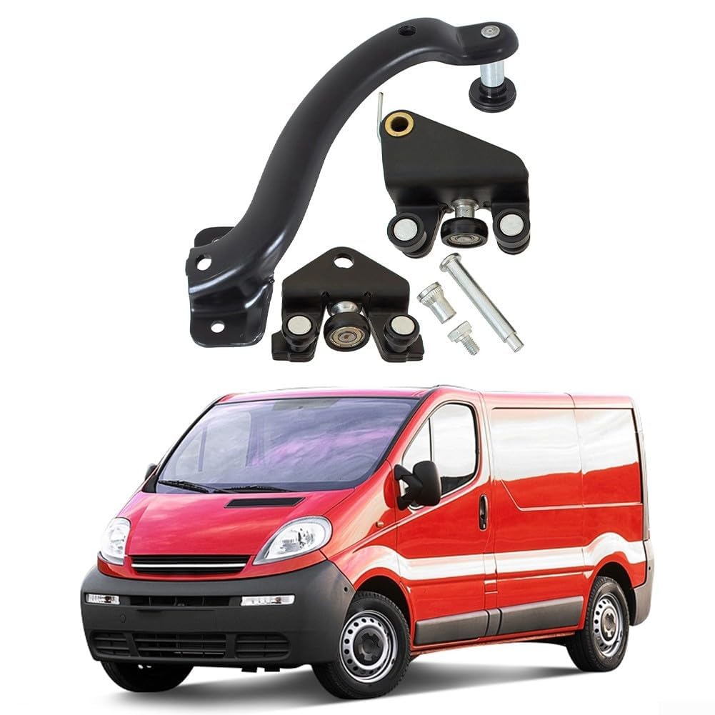 Rodillos de puerta corredera 7700312370 Conducción a la derecha para Renault Trafic II para Vivaro A 2001-2014 Especificación de fábrica