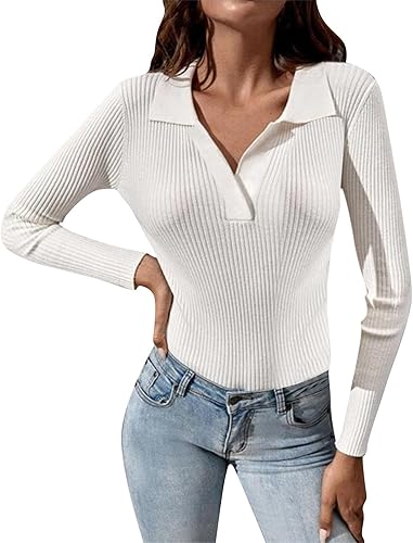 DUOWEI Women Pullover Sweater Long Sleeve Women Solid Color Knitted Sweater Bottoming Turtleneck Sweaters for Women