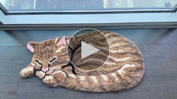 Amazon.com: CrazyCoolCat Cat Rug - Decorative Cat Door Mat