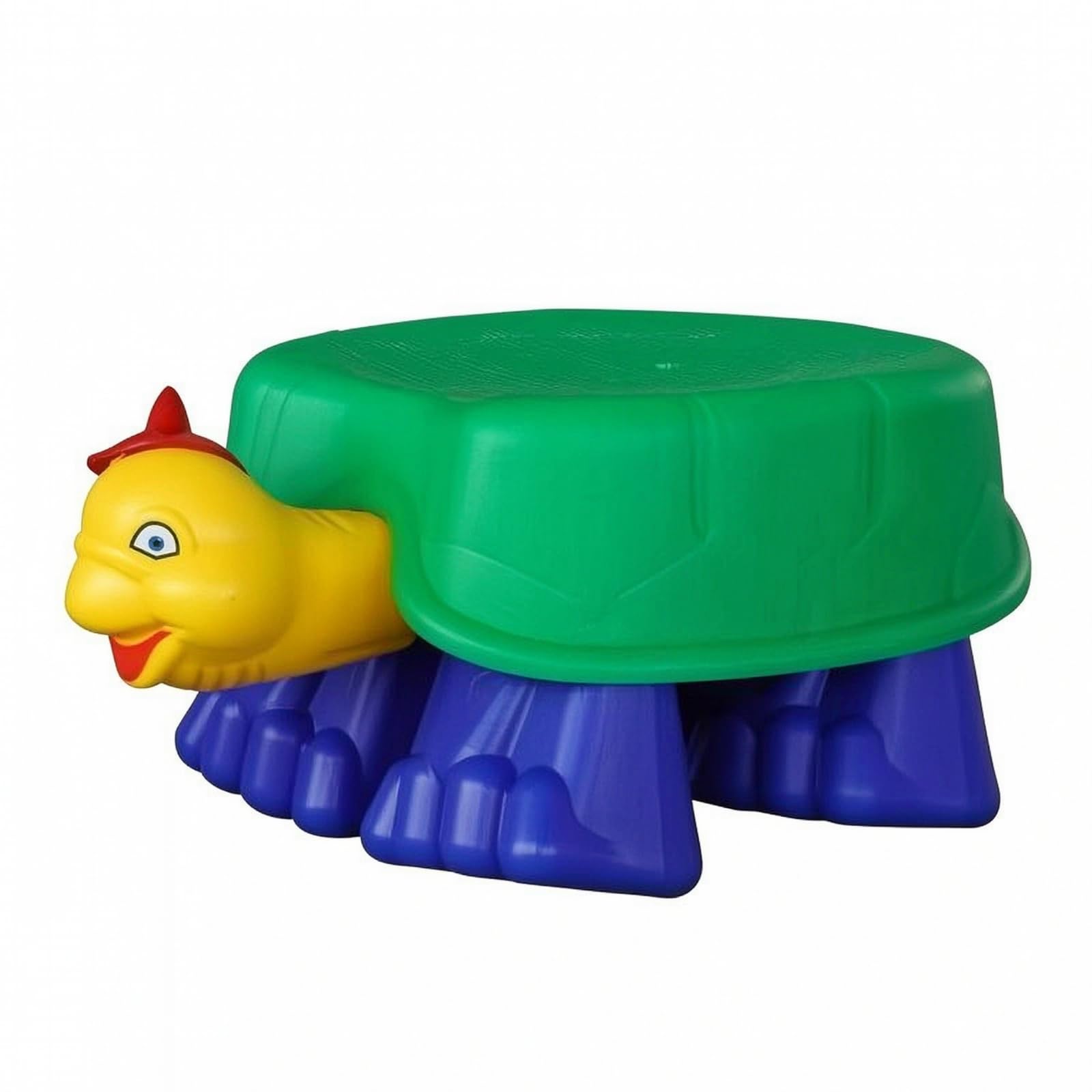Therapiekreisel in Schildkrötenform | Spielerische Förderung der Koordination, Gleichgewichtstrainer, stabile Konstruktion aus Plastik, für Garten
