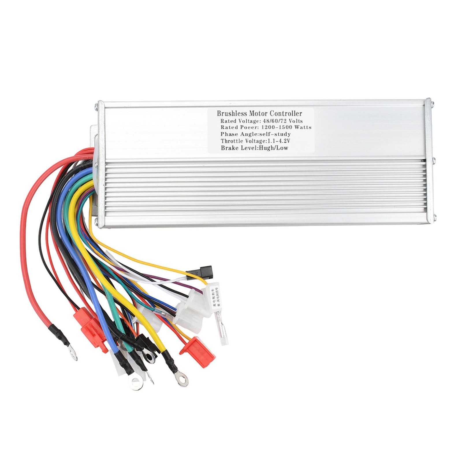 Control del motor de 3 velocidades de 1200 W-1500 W, ideal para scooters y bicicletas eléctricas, eficiencia y durabilidad mejoradas, control del motor programable