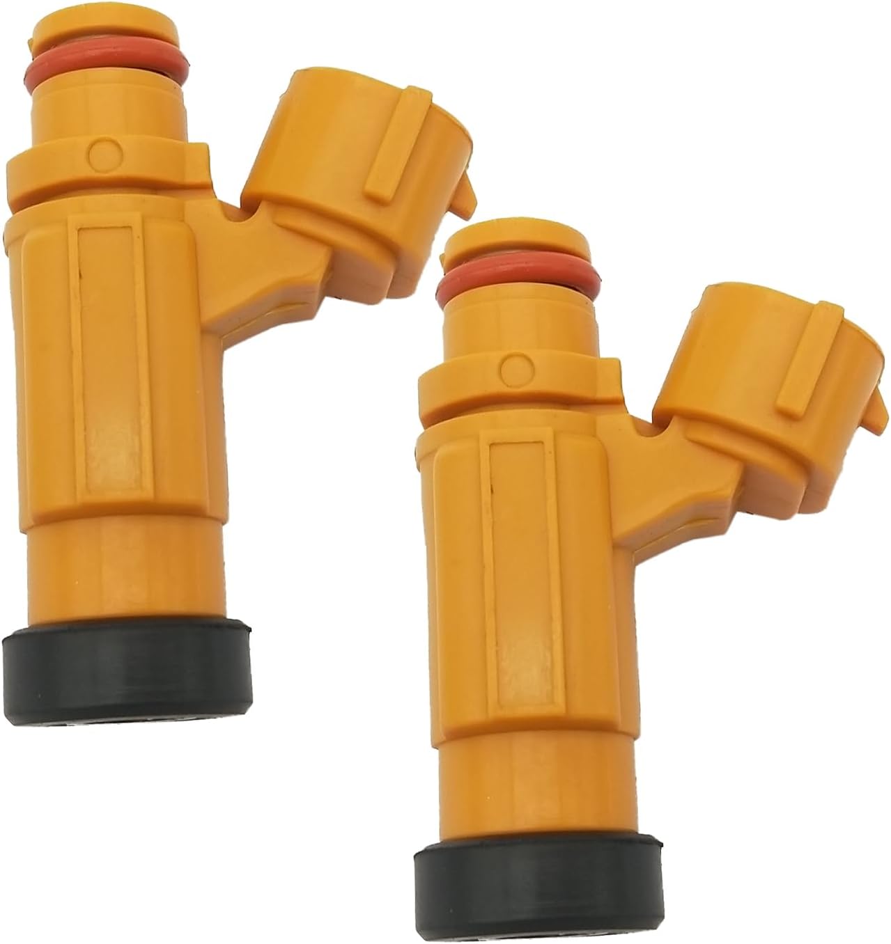 JESBEN490331060 2pcs Fuel Injectors 4 Holes Replacement for Kawasaki Brute Force 750 2008-2014 Teryx 750 2008-2013 Z1000 2005-2006 49033-1060