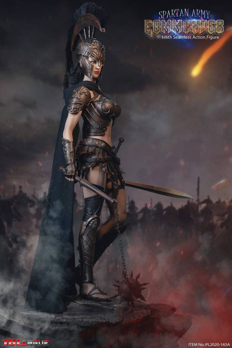 Amazon | TBLeague 1/6 Spartan Army Commander Black Commander.Ver