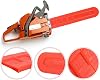 Vaina para Motosierra, 2 Piezas de 18 Pulgadas Universal, Estuche de Barra de Plástico Resistente, Protector de Piezas de Corte, Funda Guía para Motosierra 5