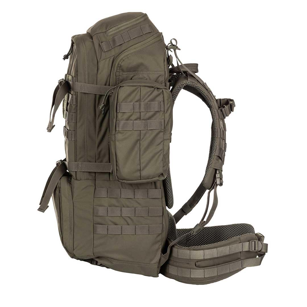 5.11 Tactical Unisex Rush 100 Backpack, 60L Storage Capacity, Convertible, Style 56555ABR, Large/X-Large, Ranger Green (ABR)