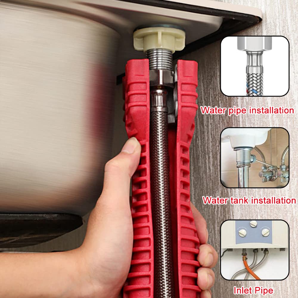 Sink Installer Tool, Sink Key Installer, Sink Faucet Installer, Multifunctional Sink Key - Image 3