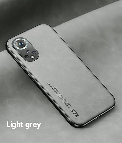 Miniatura 17 de Silklike - Funda para Huawei Nova 9/Honor 50 - Cubierta Parachoques Placa De Metal Incorporada Para Huawei Nova 9/Honor 50 - Negro Seda-Negro