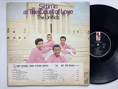 Amazon co jp: 名盤 LP プロモ The Unifics／Sittin #39 in at Court of Love USオリジナル